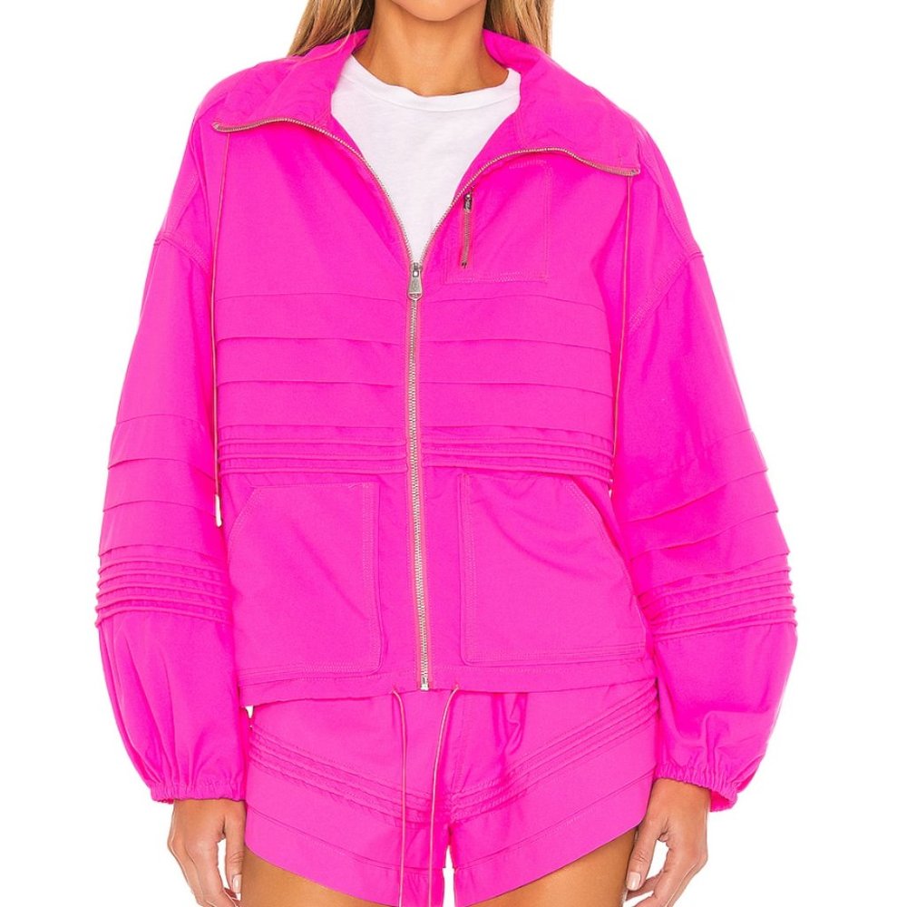 Free People Movement Check It Out Windbreaker Jacket